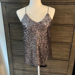 Express sequin tank